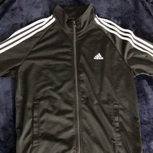 Adidas Black Zip Up Jacket